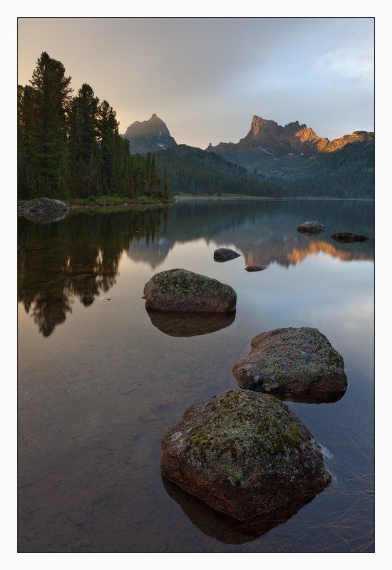 ергаки, оз., светлое ВЕЧЕР  НА  СВЕТЛОМphoto preview