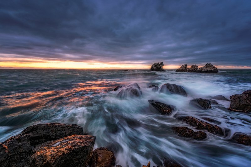 утро, солнце, крым, море, волны, берег Черноморский рассвет.photo preview