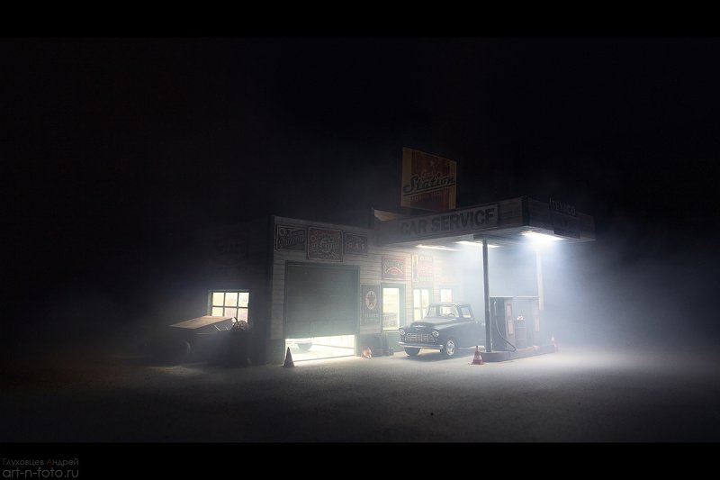 1955, chevrolet3100, chevy, pickup, stepside, предметка, заправка, gasstation, бензоколонка, предметная фотография, автомобиль, car, cars, свет, макет, моделирование, игрушки, туман, fog, scalemodel, toyphoto, игрушки 1955 Chevy 3100 Stepside Pick-up 2photo preview