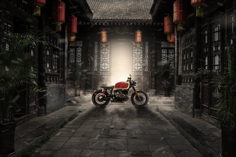 motorcycle, harley-davidson, bmw, custom Custom bilesphoto preview