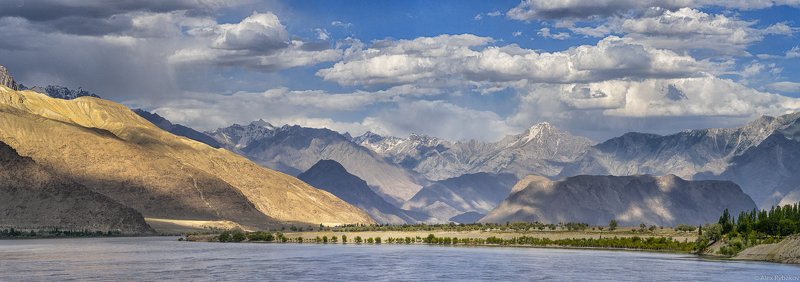 Пакистан, панорама,   Indus riverphoto preview