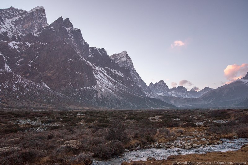 autumn, landscape, nature, river, travel, cloudy, outdoor, fall, asia, climbing, top, mount, mountain, nepal, ice, cloud, peak, himalaya, alpinism, summit, himalayas, adventure, himalayan, khumbu, mountainside, cholatse, pheriche, valley, taboche, Pheriche Valley in Himalayas. Cholatse summit in khumbu region Nepal, everest base camp trekphoto preview