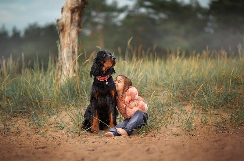 #animal #pets_perfection #doghter #friends #портрет #сеттер Friendsphoto preview