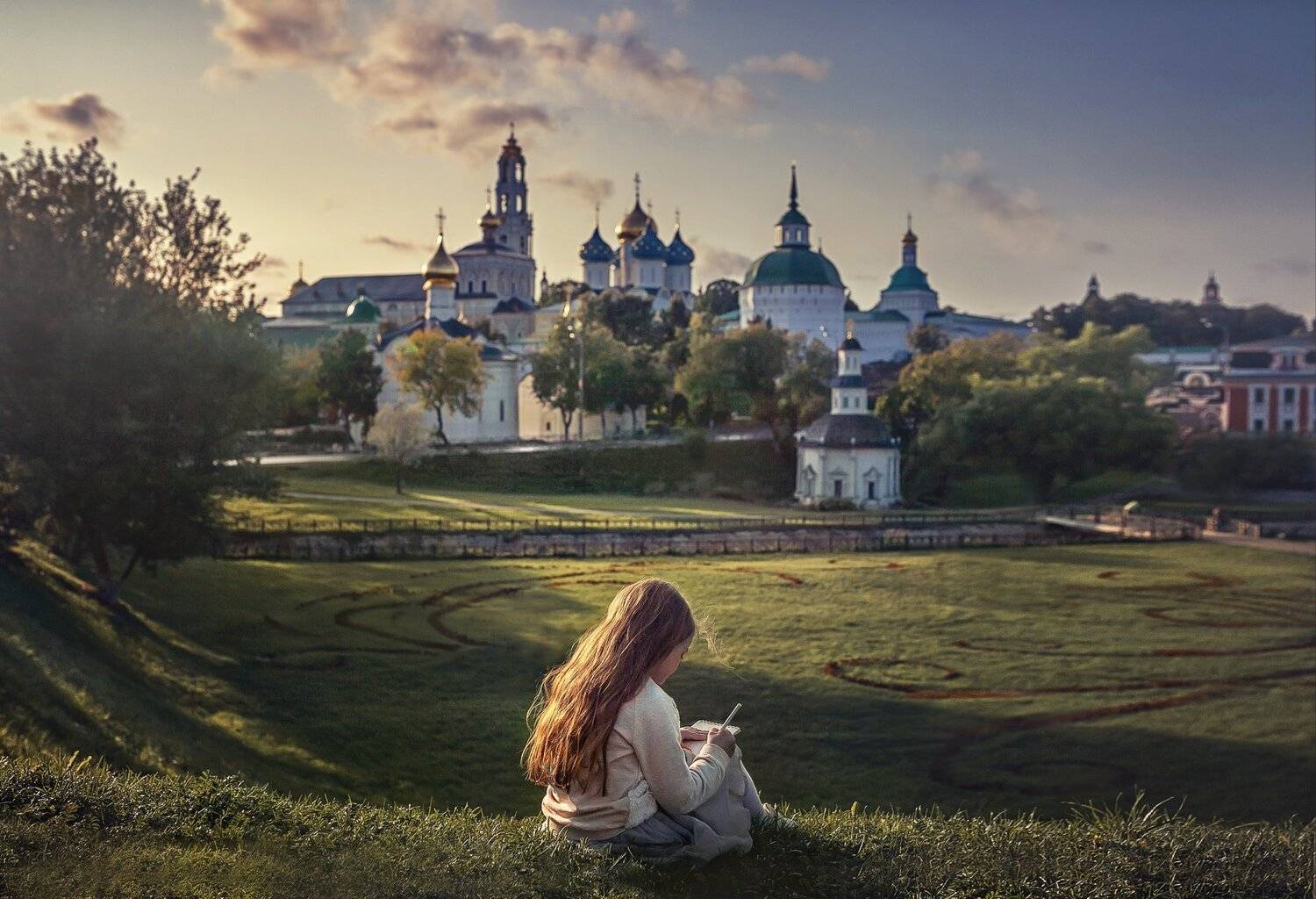 Троице-Сергиева Лавра. Автор: Надежда Антонова , Надежда Антонова