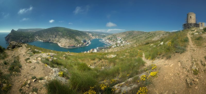 крым, природа, весна, горы, море Балаклаваphoto preview