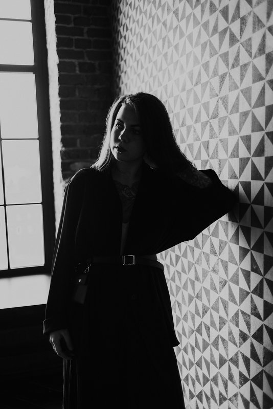 портрет, чб, фотостудия Катяphoto preview