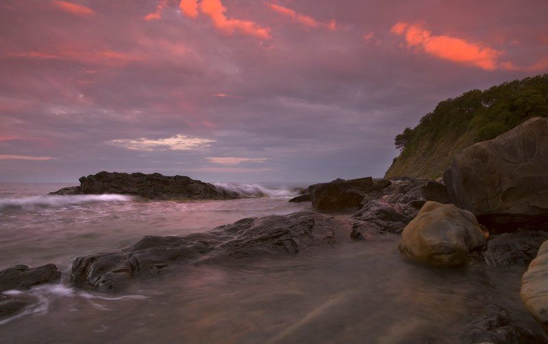 рассвет, море Рассветная..photo preview