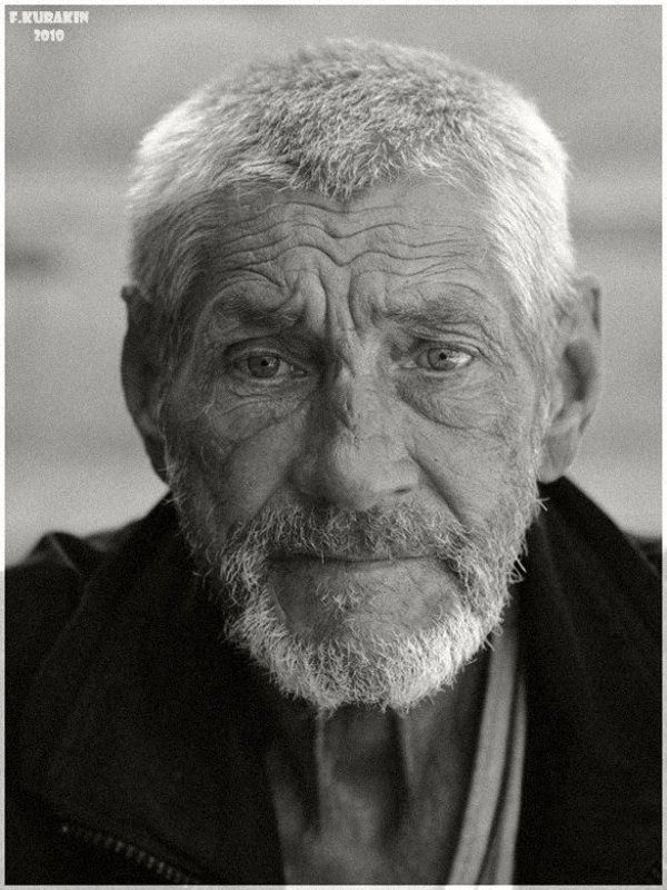 мужчина, портрет, лица, люди, жанровый портрет Старый сиделец...photo preview