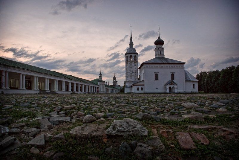 суздаль, площадь, рынок, церковь, торговые ряды Торжищеphoto preview