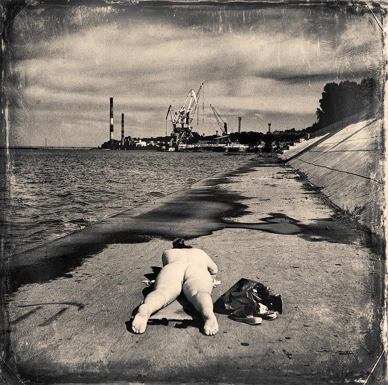 хабаровск., вид, на, речной, порт. Хабаровск. Вид на Речной порт.photo preview