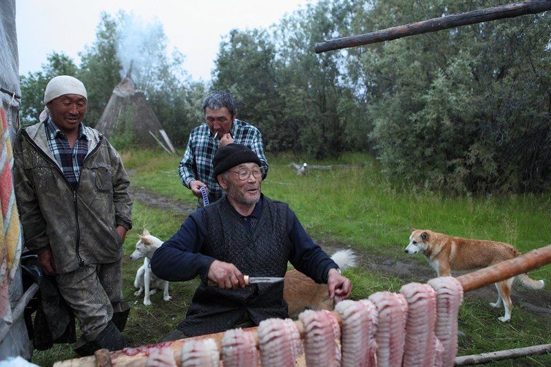 индигирка, бивень мамонта Люди Индигиркиphoto preview