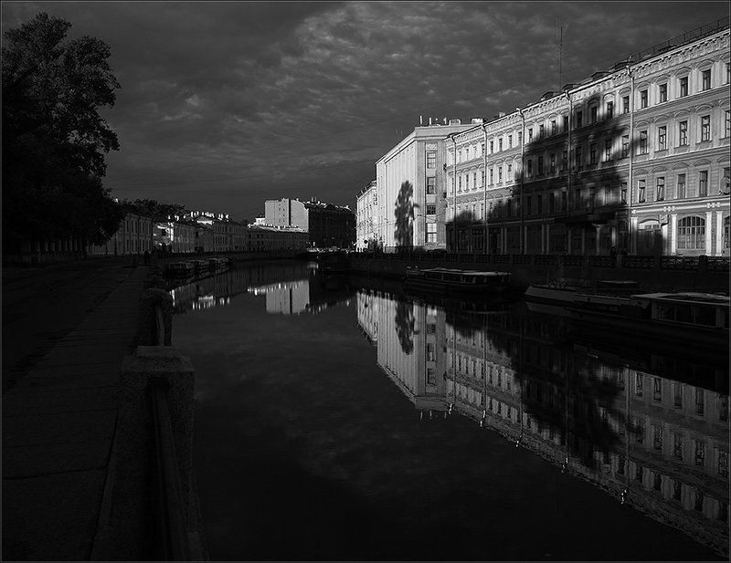 мойка, утро Мойка. Этюд с теньюphoto preview
