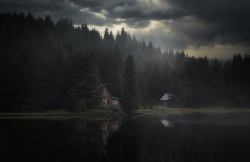 Cloudy summer day photo preview