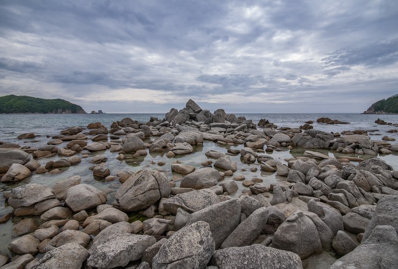 Sea, Beach, Nature, Rock - Object, Coastline, Landscape, Scenics, Water, Outdoors, Summer, Cloud - Sky, Sky, Stone - Object, Seascape, Island, Travel, Vacations, Blue, Sand, No People Россыпьphoto preview