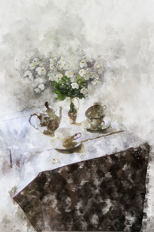 Натюрморт арт фото красиво акварель АКВАРЕЛЬ 1photo preview
