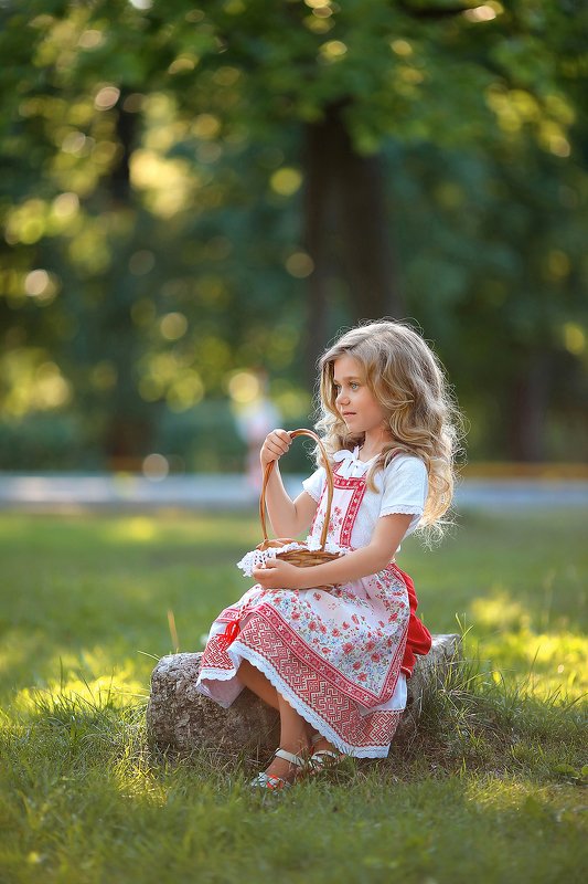 девочка, краснаяшапочка, ребенок, girl  фото превью