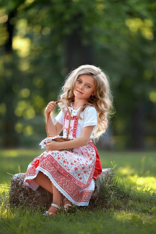 краснаяшапочка, девочка, ребенок, лето Красная Шапочка фото превью