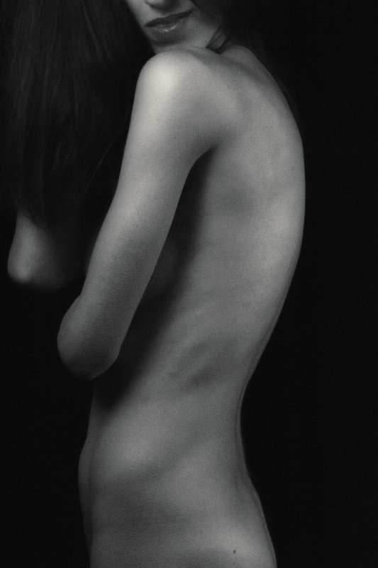 nude woman blackandwhite Body Saysphoto preview