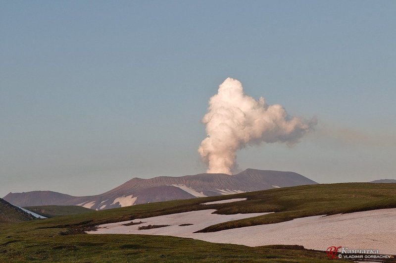 камчатка, вулкан, горелый Вулкан Горелыйphoto preview