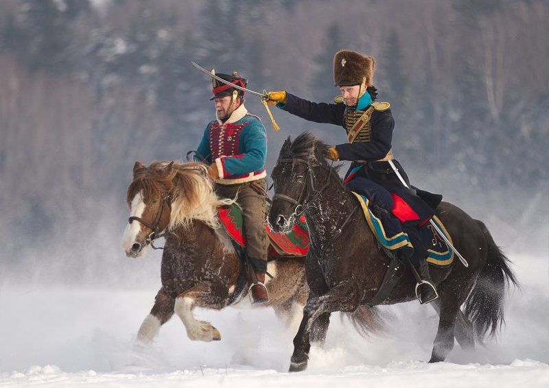 реконструкция, россия Зима 1812-гоphoto preview