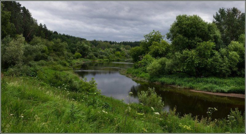 Москва-река под Звенигородомphoto preview