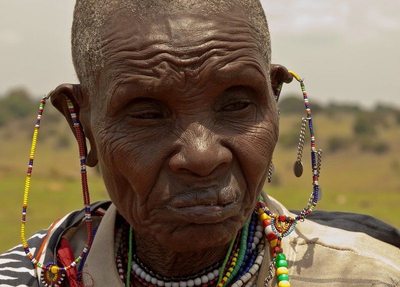 Бабушка-масай. (Кения)photo preview