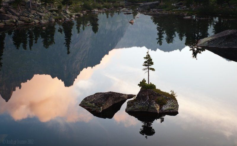 саяны, ергаки, озеро художников ***photo preview