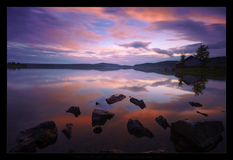 Закат на Волчихе (III)photo preview