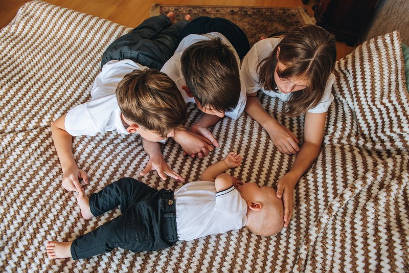 дети, новорожденные, малыши, семья photo preview