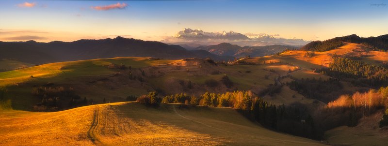 pieniny, november, mountains, panorama, wysoki wierch photo preview