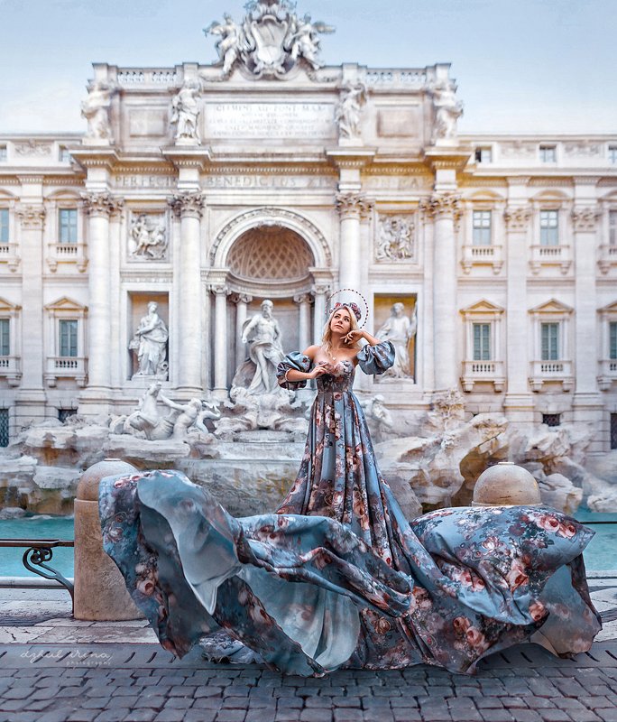 people italy portreit dzhul irinadzhul dress dream Di Treviphoto preview