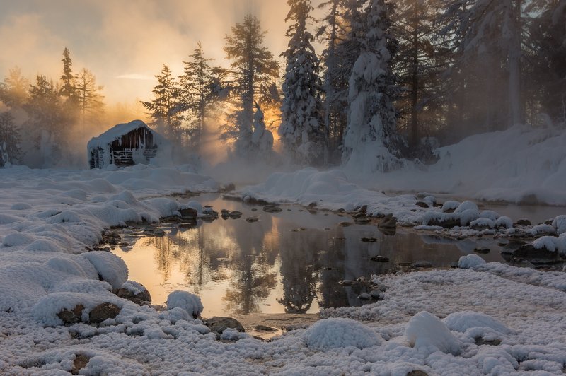 Могойские термальные источники. Республика Бурятия.photo preview