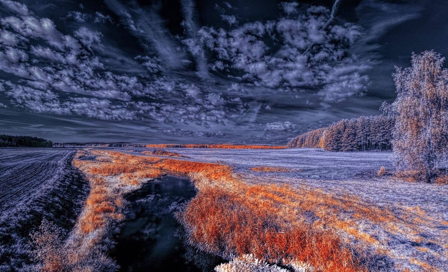 Дело было в сентябре.. Автор: Sixten ( Сергей ) infrared,ик-фото,инфракрасное фото, инфракрасная фотография, пейзаж, осень, Sixten ( Сергей )