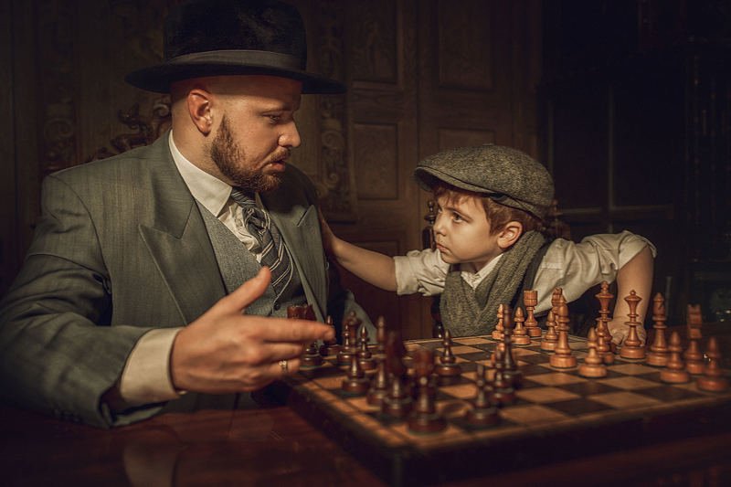 портрет, ребёнок, жанр, rekhov - Ты не прав, отец!photo preview