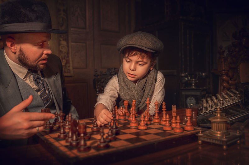 портрет, студия, модель, жанр, rekhov Крошка сын к отцу пришёл...))photo preview