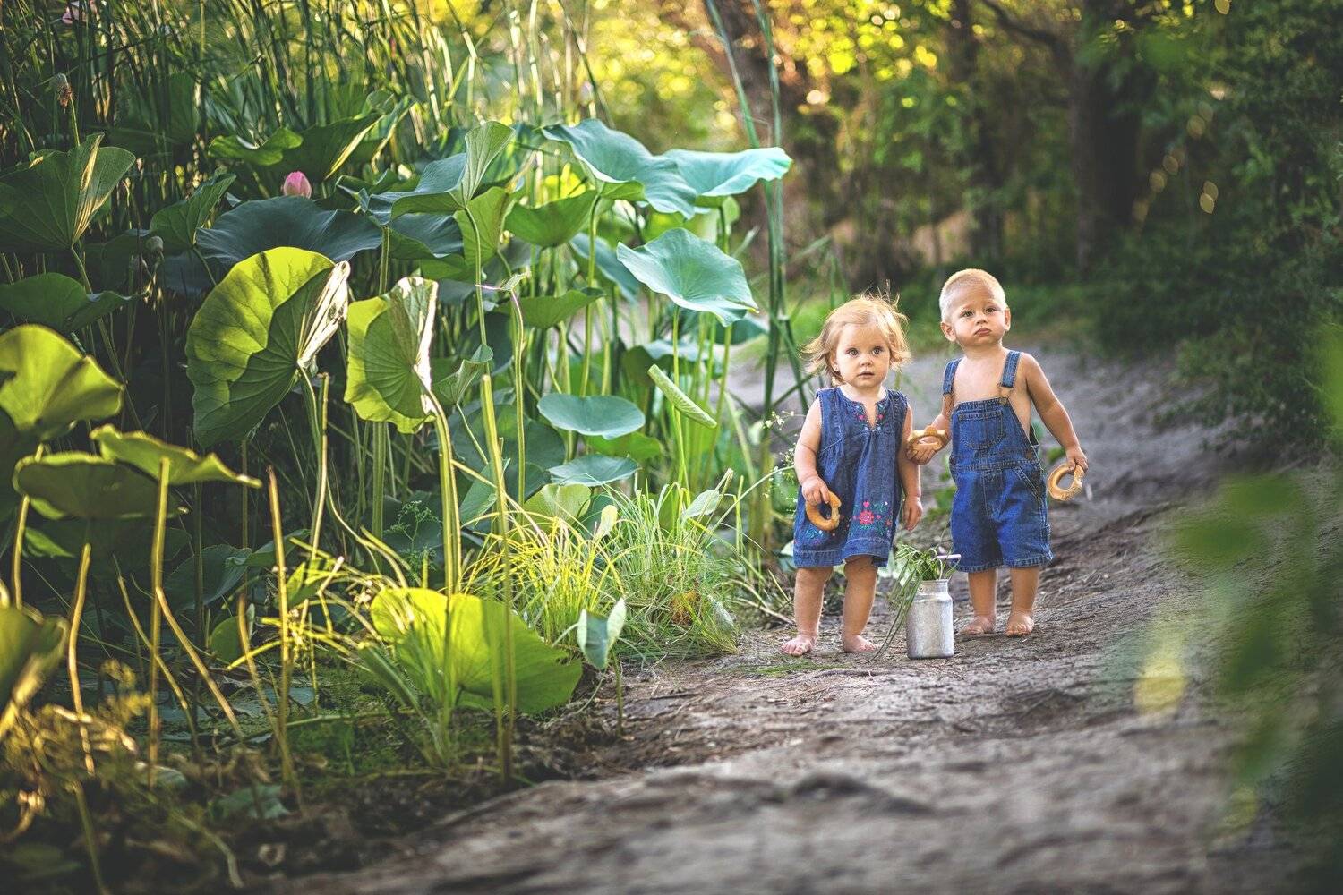 Малыши и лотосы. Автор: Надежда Антонова , Надежда Антонова