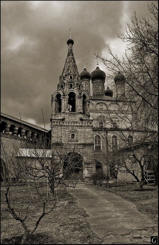 москва, крутицкое, подворье, весна Крутицы.photo preview