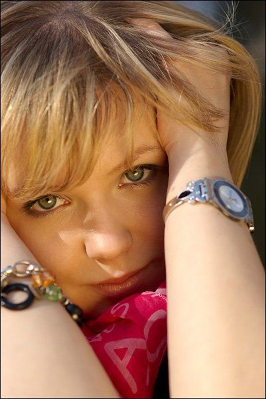 портрет, девушка, angel_095 Her beautiful eyesphoto preview