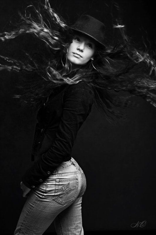 девушка, волосы, полет Разлетайка фото превью