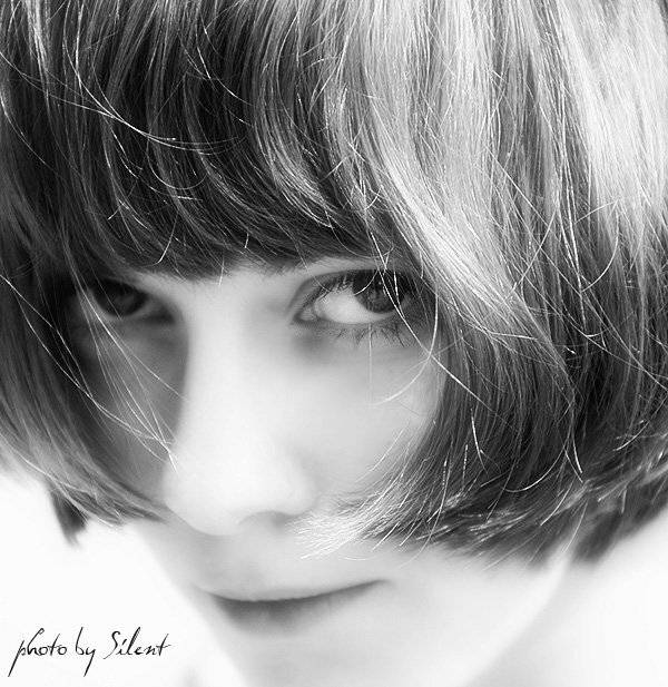 Взгляд. Автор: Silent девушка,свет, инфр, Silent