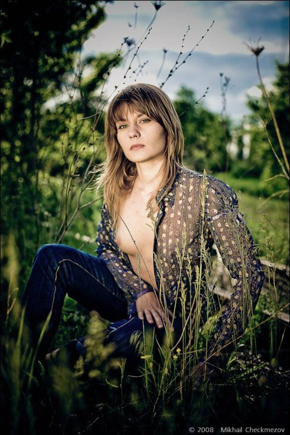 девушка, checkmezov, портрет, ню, Михаил Чекмезов