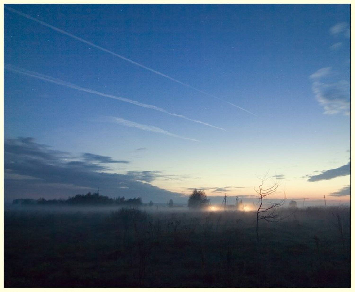 Автор: Андрианов Артём закат,природа,россия,тула,деревня, Андрианов Артём