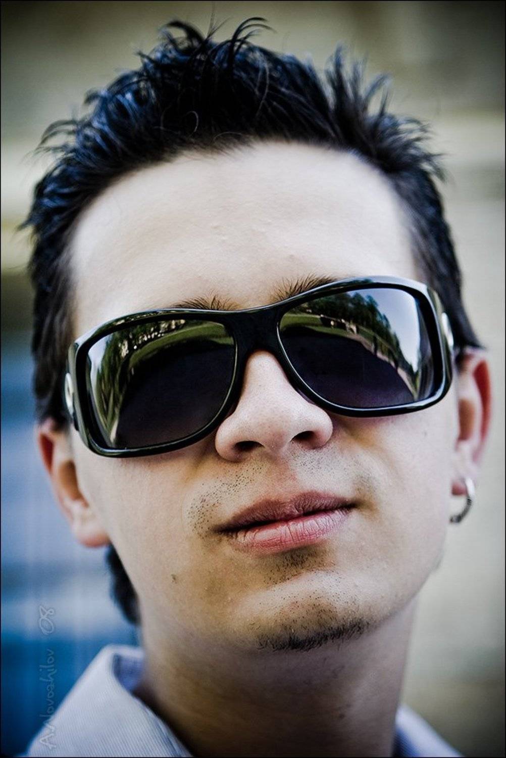 портрет, иван, друзья, пленер, эксперименты, portrait, sunglasses, friends, Alexander Novozhilov