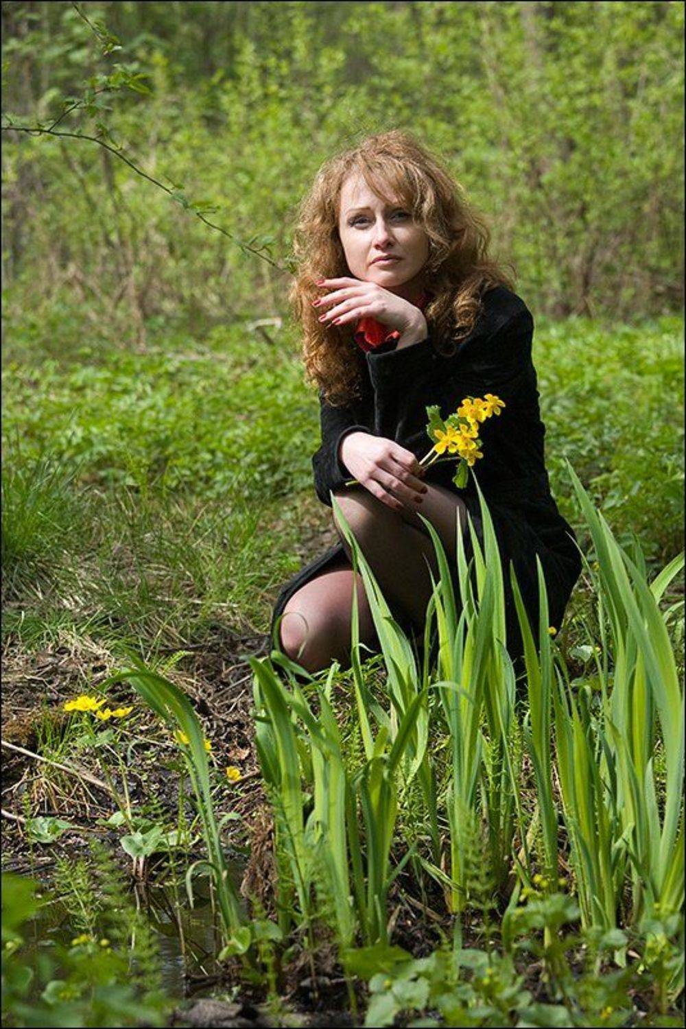 Автор: Братаев Юра валерия, весна, лес, ручей, Братаев Юра