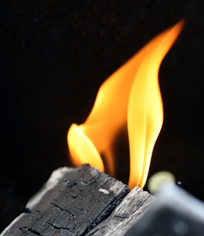 огонь, пламя, факел факелphoto preview