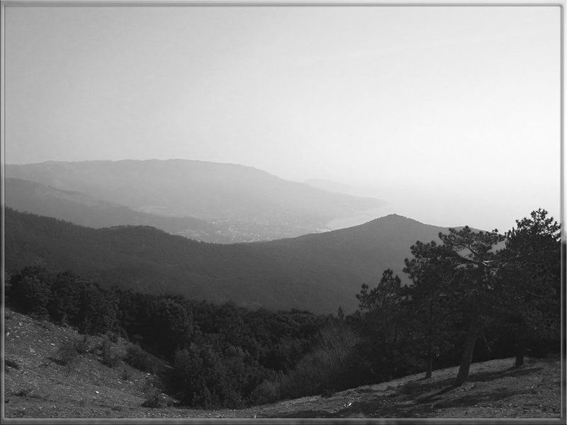 горы, простор Призрачная даль фото превью