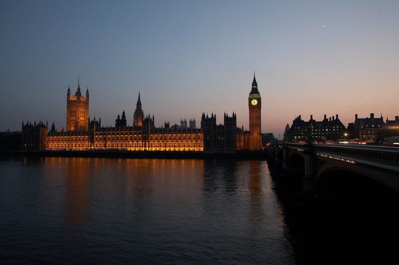 лондон, парламент Открыточка...photo preview