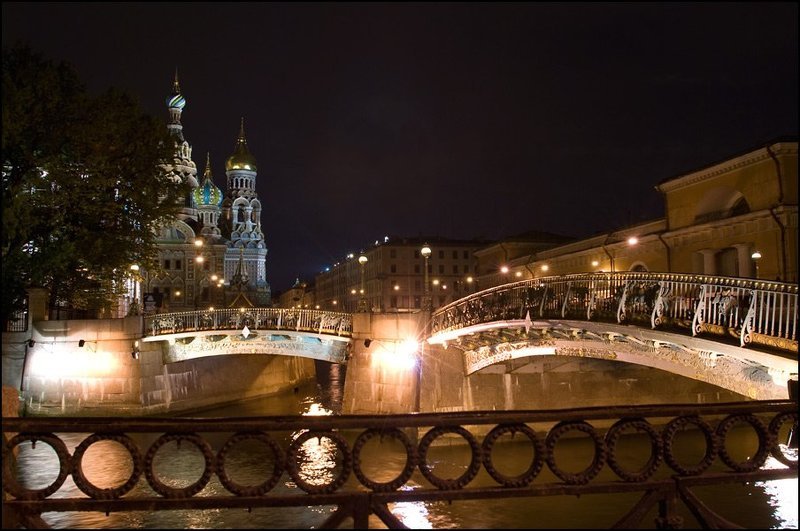 петербург, город, спас на крови, ночь, белые ночи 10photo preview