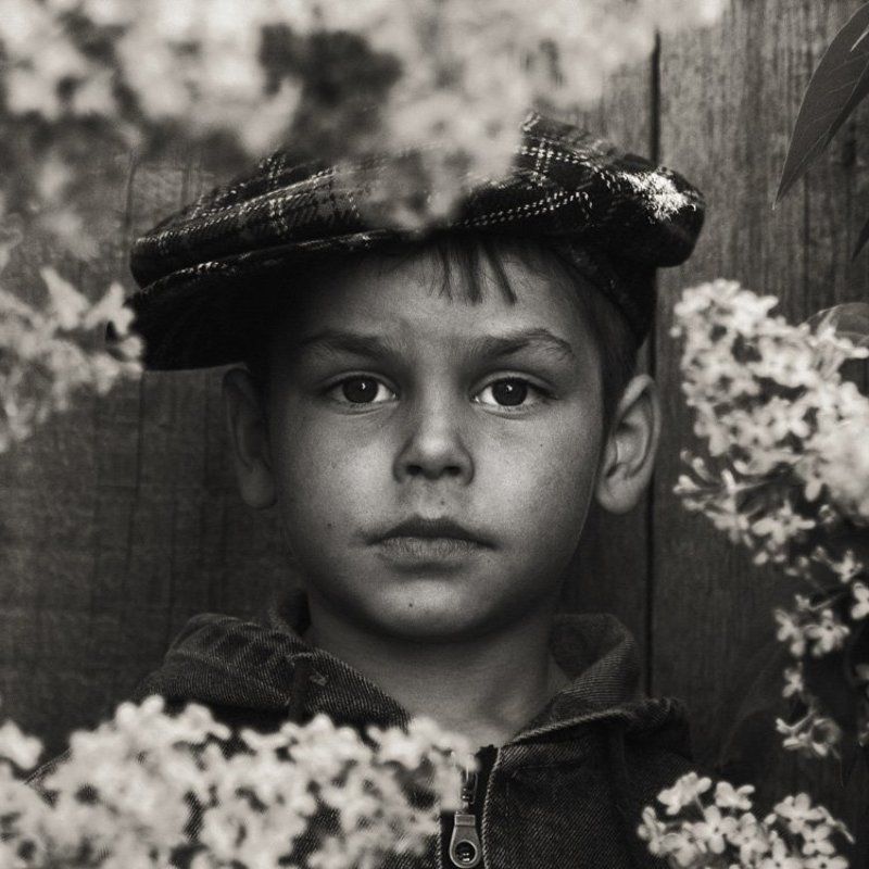 портрет, жека, чб Жекаphoto preview