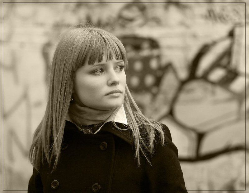 девушка, нежность, грусть, портрет О нежности и грустиphoto preview